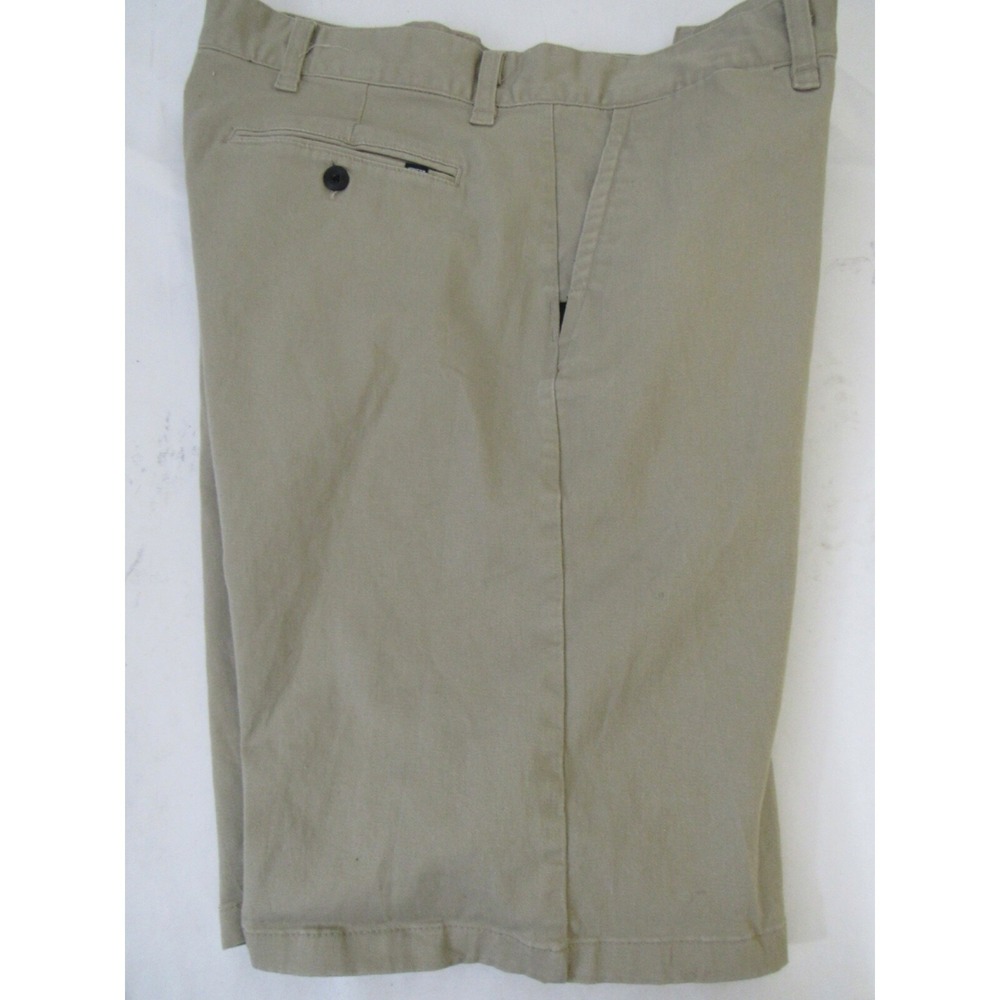 Nike SB Golf Cotton Spandex Mens Khaki Tan Size 33 Shorts Flat Front